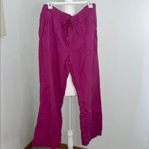 Athleta Fuchsia Drawstring Pants